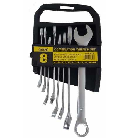 Combination Spanners SET 8-19mm 8 pcs