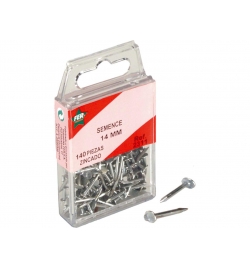 Nails Zinc Plated 14mm 120pcs