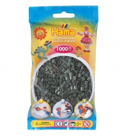 Hama bag of 1000 - Dark Green