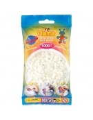 Hama bag of 1000 - Glow in the Dark Green