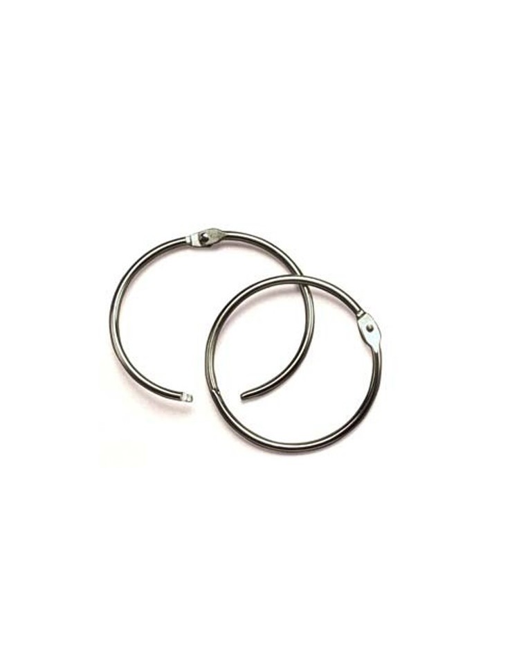 Metal Clasp Ring 25mm (1'') set 10pcs