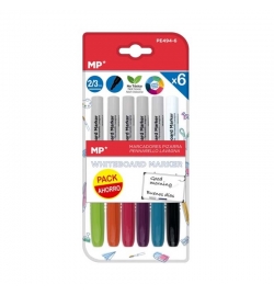 Whiteboard Markers 6 Colors MP