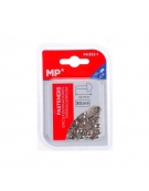 Paper Fastener Clip - Decorative Brads 18mm Silver 30pcs