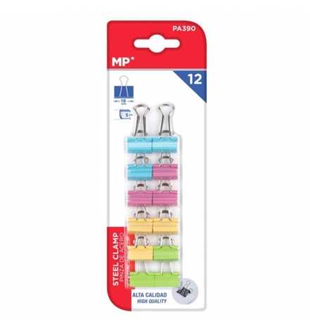 Κλιπ Βιβλιοδεσίας - Binder Clips 19mm - 12τεμάχια