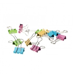 Κλιπ Βιβλιοδεσίας - Binder Clips 19mm - 12τεμάχια