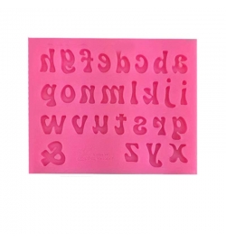Καλούπι σιλικόνης Αλφάβητο (Αγγλικό) μικρά 12.1x10.4cm