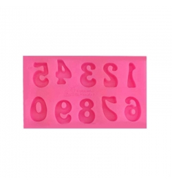 Silicone Mold numbers 0-9 8.8x5.4cm