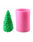 Silicone Mold 3D Christmas tree for Candles 8x5cm