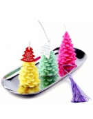 Silicone Mold 3D Christmas tree for Candles 8x5cm