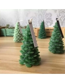 Silicone Mold 3D Christmas tree for Candles 8x5cm