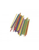 Woden Craft Sticks 4mm/10cm Coloured