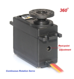 SERVO motor 6kg.cm Continuous Rotation