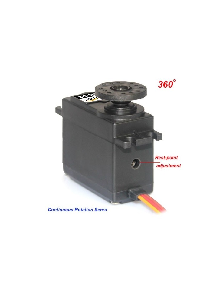 Μοτέρ SERVO 6kg.cm Continuous Rotation