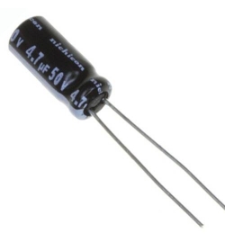 Electrolytic Capacitor 50V 4.7uF