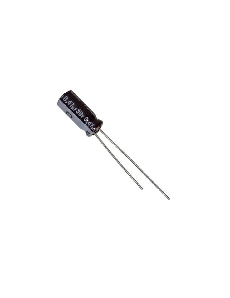Electrolytic Capacitor 50V 0.47uF