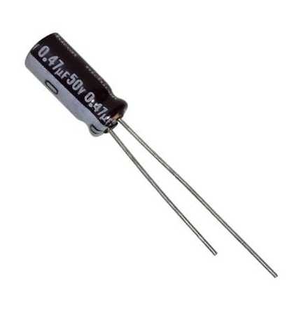 Electrolytic Capacitor 50V 0.47uF