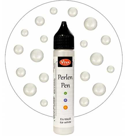 Pearl Pen 28ml Viva - White Ice