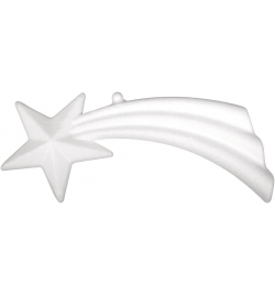 Polystyrene Comet / Star 12.5cm