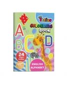 Coloring Book A4 English Alphabet 24pages - Luna