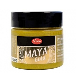 Μεταλλική μπογιά Maya Gold 45ml Viva - Χρυσό Old