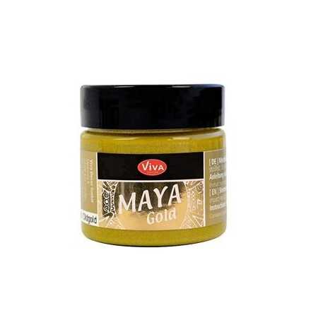 Μεταλλική μπογιά Maya Gold 45ml Viva - Χρυσό Old