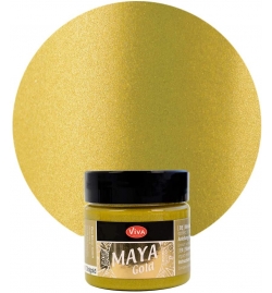 Μεταλλική μπογιά Maya Gold 45ml Viva - Χρυσό Old