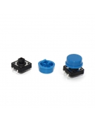Set of 25 Tactile Push Button Switches 12x12mm 7.3mm 4pins