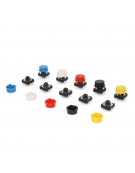 Set of 25 Tactile Push Button Switches 12x12mm 7.3mm 4pins