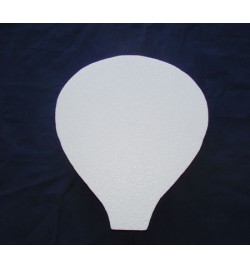 Polystyrene Hot Air Baloon Flat 26x32x5cm