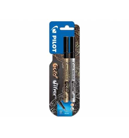 Paint Marker Super Color Extra Fine Tip Gold/Silver - Pilot