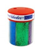 Glitter Σκόνη (powder) 50gr 6 χρώματα