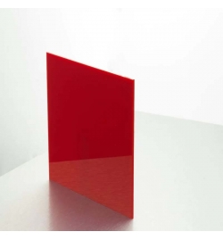 Acrylic sheet 3mm 20x30cm Red