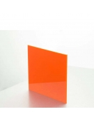 Acrylic sheet 3mm 30x30cm Orange