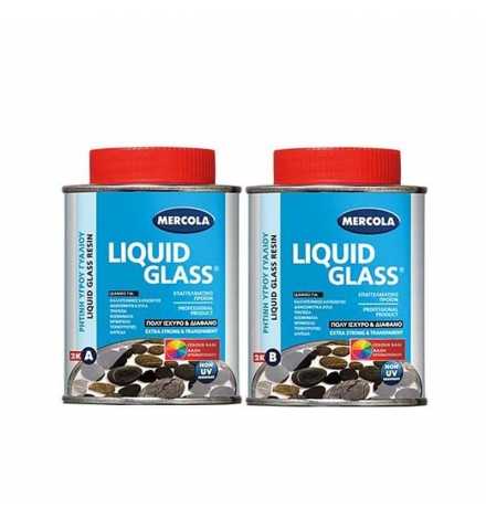 Liquid Glass Colour Base (2 components) 320gr - Mercola