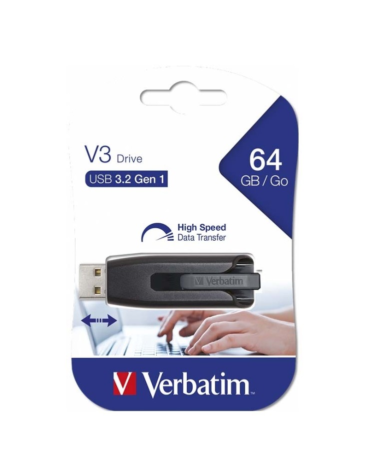 USB Memory Stick 64GB v3 3.2Gen - Verbatim