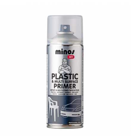 Plastic and Multisurface Primer Spray 400ml - Minos