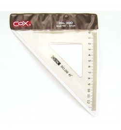 Τρίγωνο 45 μοιρών 21cm - COX