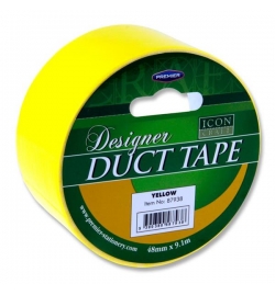Duct Tape 48mm x 9m Yellow