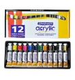 Paints Acrylic Colour Set 12pcs x 22ml - Daler Rowney