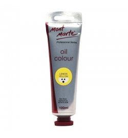 Oil Paint 100ml Mont Marte - Lemon Yellow