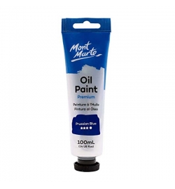 Oil Paint 100ml Mont Marte - Prussian Blue