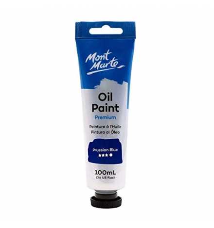 Oil Paint 100ml Mont Marte - Prussian Blue