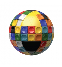 V-Sphere - 3D Sliding Spherical Puzzle