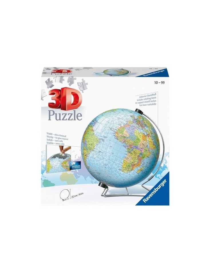 3D Puzzle 540pcs Globe