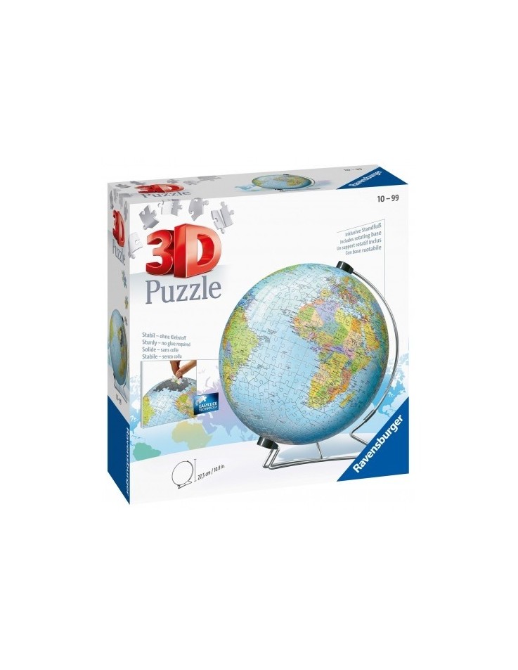 3D Puzzle 540pcs Globe