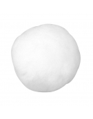 Pom poms 60mm White 8pcs - Rayher