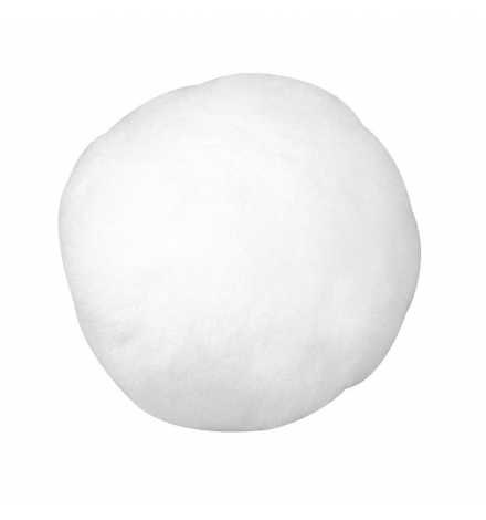 Pom poms 60mm White 8pcs - Rayher