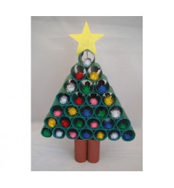 Christmas Tree - Card Tubes