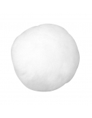 Pom poms 75mm White 6pcs - Rayher