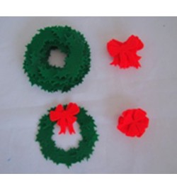 Christmas Felt Wreath